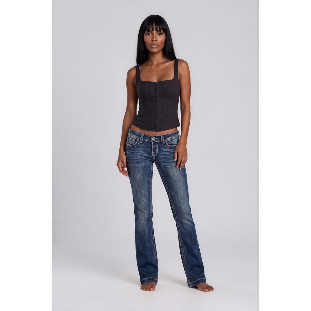 Pistola Ally High Rise Vintage Ankle Boot Jeans Women's Size 25 NWT